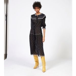 Isabel marant étoile maxi dress/38/black